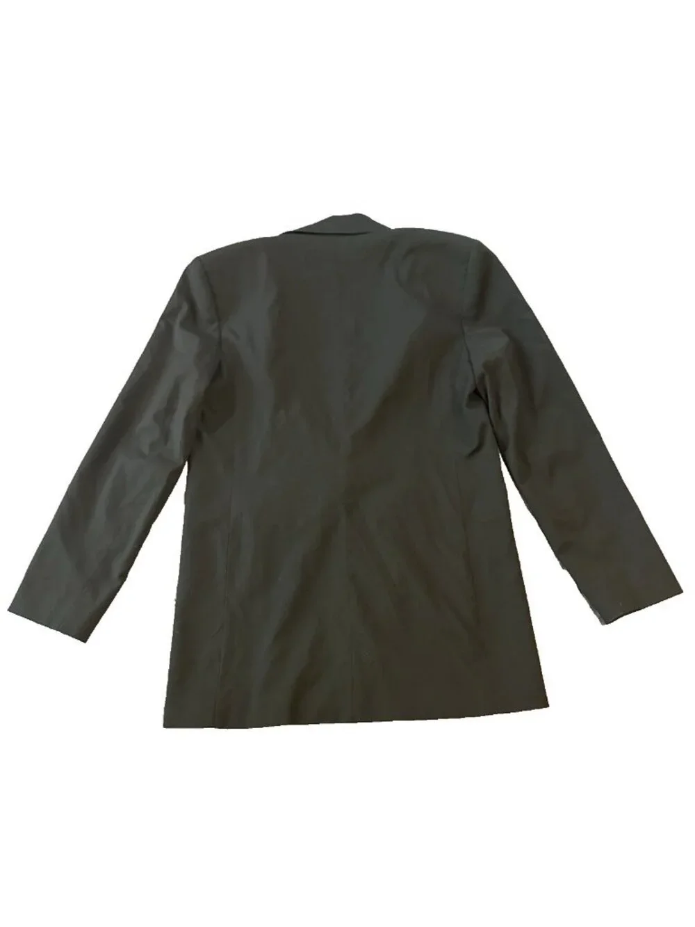 Zara Womens Black One Button Blazer XS Tailored Jacket Minimalist Office Career